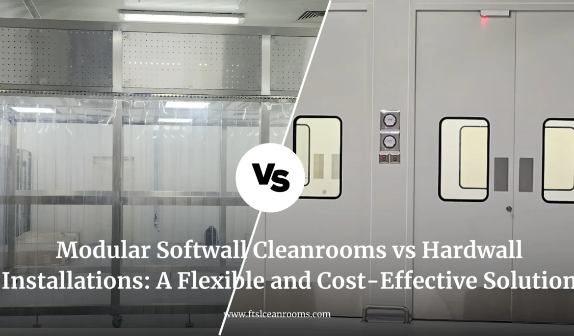 Modular Softwall Cleanrooms vs Hardwall Installations: A Flexible and Cost-Effective Solution