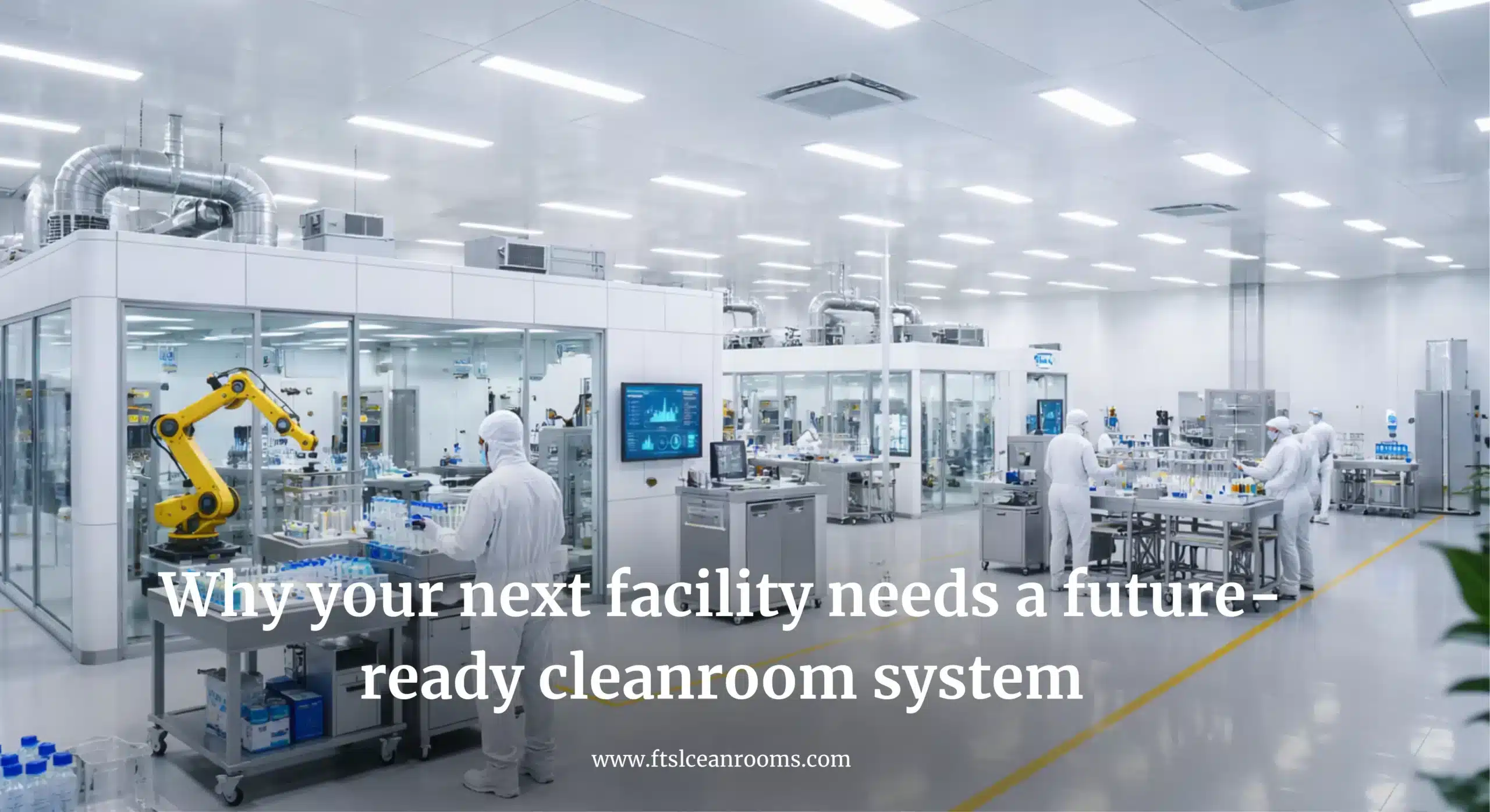Why Your Next Facility Needs a Future-Ready Cleanroom System