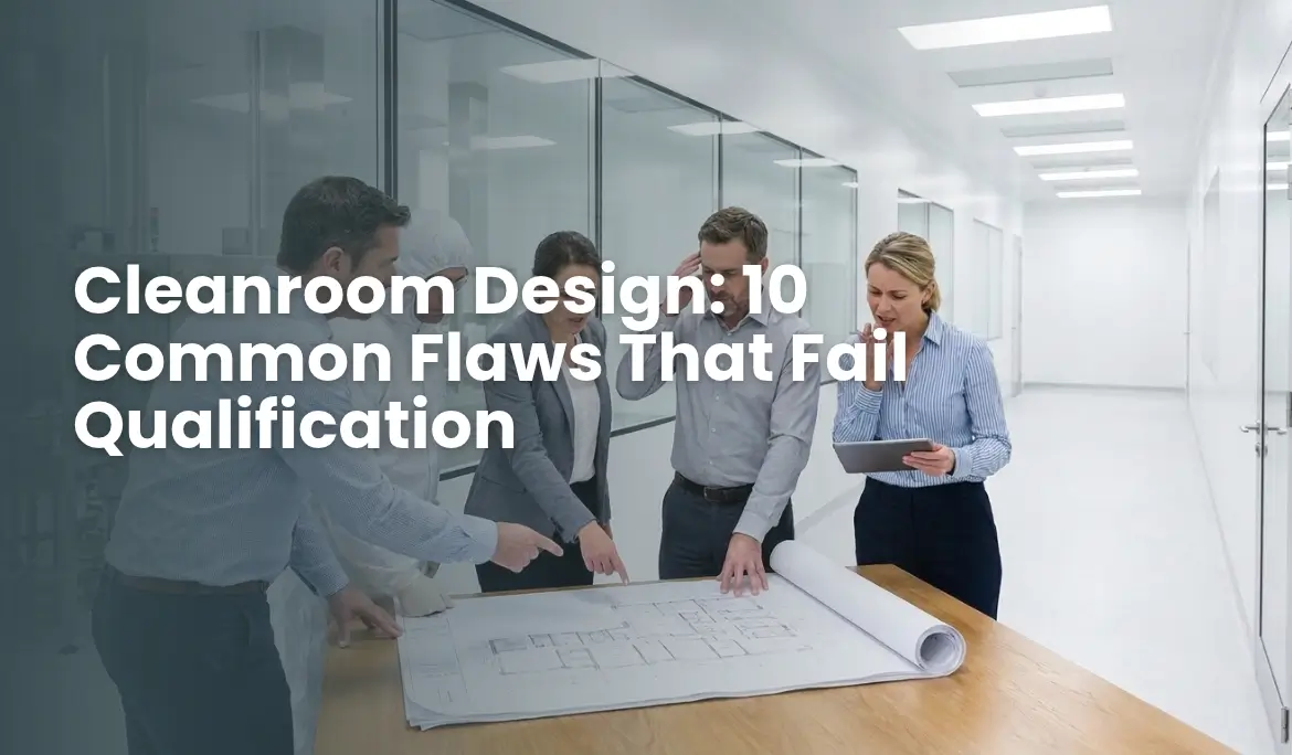 Cleanroom Design: 10 Common Flaws That Fail Qualification, and How to Avoid Them